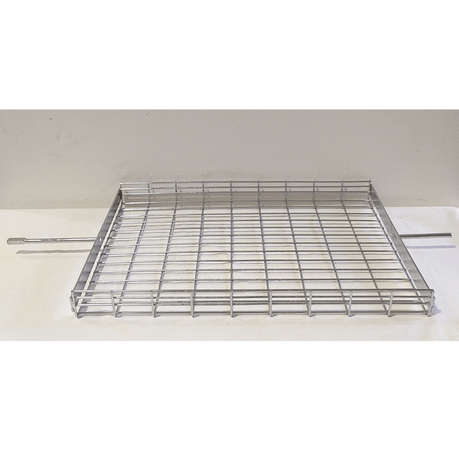 Rotisserie Basket - Large Flat - Chrome