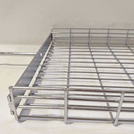 Rotisserie Basket - Large Flat - Chrome