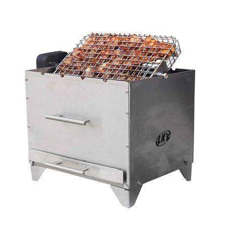 LK's - Compact Charcoal Rotisserie Braai S/S