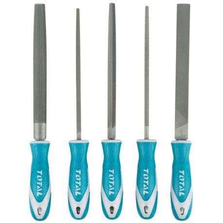 Total Tools - Steel File - 5 Pieces Set - 8"