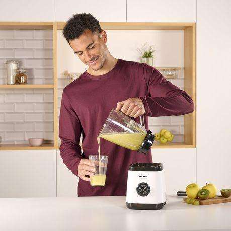 Taurus White Glass 1.5 L Pulse Function Jug Blender