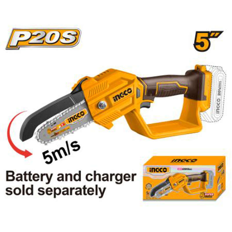 Ingco - Lithium Ion Pruner Saw (20 v)