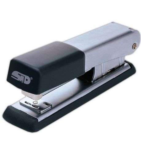 STD -Metal Stapler Half Strip Silver (M-600) 25 Sheets ( Pack 12 )