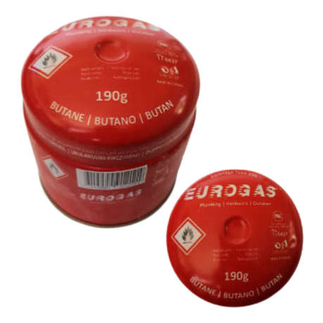 Eurogas - Butane Cartridge Type 200 - 190g.