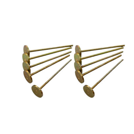 LK's - Groundsheet / Tent Pegs 150 x 6mm - Pack of 2 (10 Units in Total)