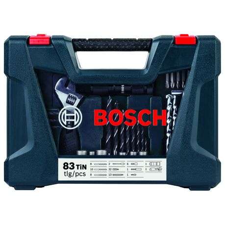83-Piece X-Blue Line Titanium Set (Drilling &amp; Screwdriving + Sockets)