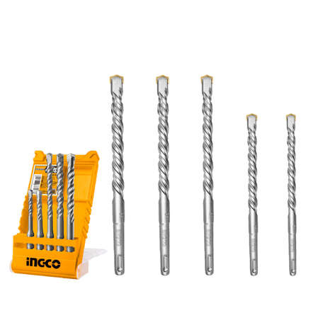 Ingco - Masonry Drill Bits Set (5 Pieces)