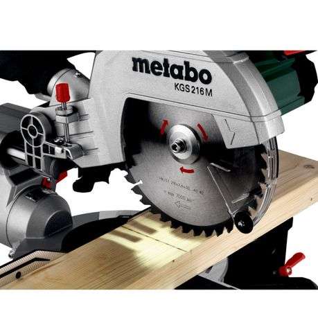 Metabo - KGS 216 M Mitre Saw With Sliding Function (613216000)