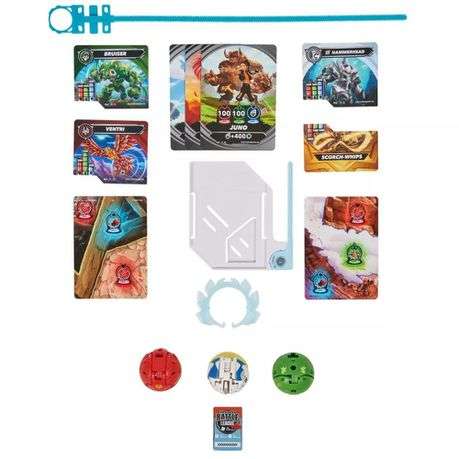 Bakugan - Special Attack Hammerhead with Brusher and Ventri - Starter Pack