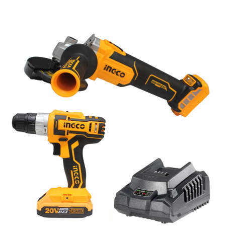 Ingco Cordless Drill and Grinder Combo