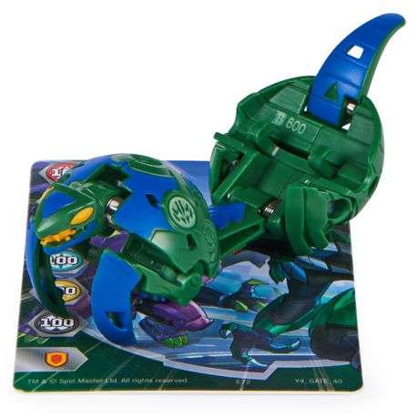 Bakugan Season 5 Core Bakugan - Trox and Sairus_Green Gold