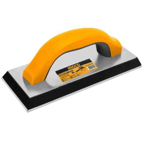 Ingco - Rubber Grout Float - 240x100mm - Plastic Handle