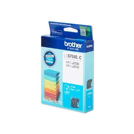 Brother LC675XL-C Cyan Ink Cartridge