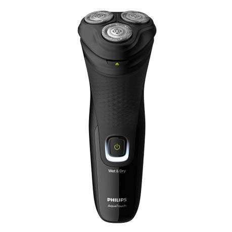 Philips 1000 Series Wet &amp; Dry Electric Shaver with Pop Up Trimmer - Deep Black