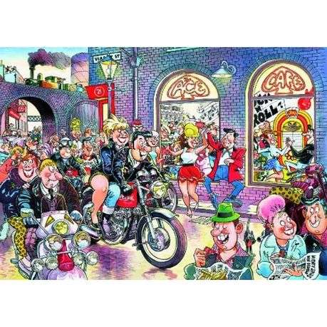 Jumbo 1000Piece Puzzle Wasgij Retro Destiny 7 Rock Around The Clock