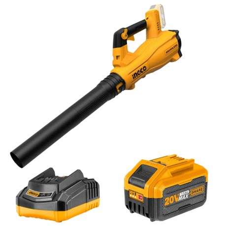 Ingco - Lithium Ion Cordless Blower with Charger and 7.5Ah Battery