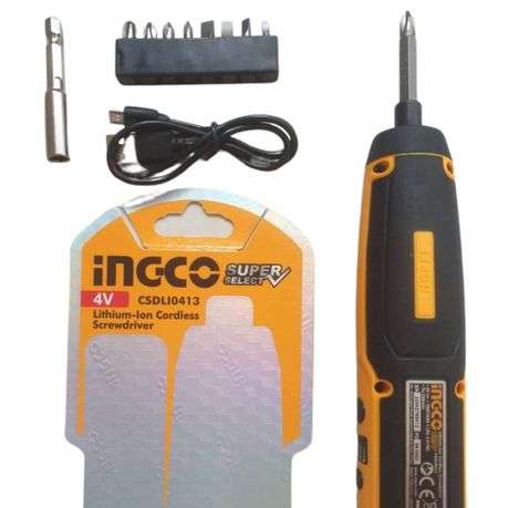 Ingco - Lithium-Ion Cordless Screwdriver (4V)