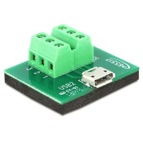 Delock Usb2.0 Micro-B F Terminal Block (65517)