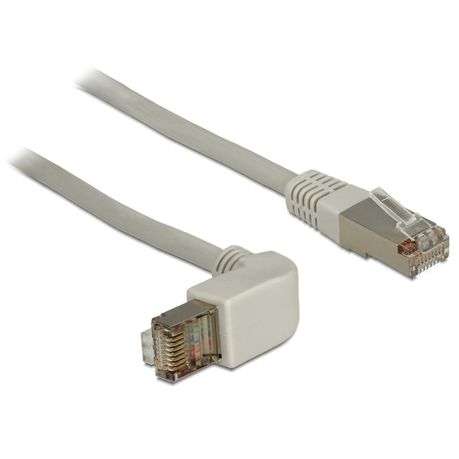 Delock 3m RJ45 CAT6 SSTP Cable Angled - Grey (83652)