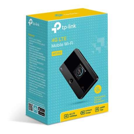 TPLINK M7350 - 150MBPS 4G LTE Mobile WiFi, 1.4-Inch TFT Screen Display