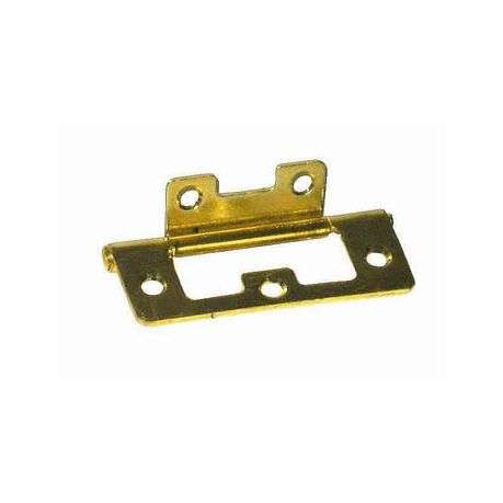 Abs Hinge Sinkless Br|p 75mm Per 10pr 13