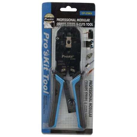 Proskit 200mm Pro Modular Crimp, Strip &amp; Cut Tool