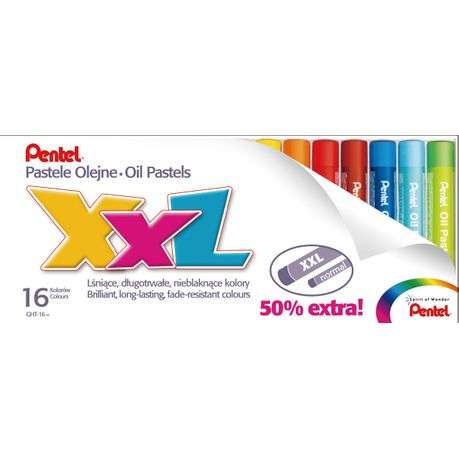 Pentel 16 XXL Oil Pastels Set