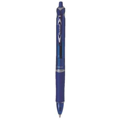 Pilot Acroball Medium Nib Ballpoint Pen - Blue