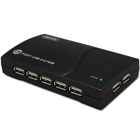 Unitek Y-2132 - USB2.0 Hi Performance 13 Port Hub