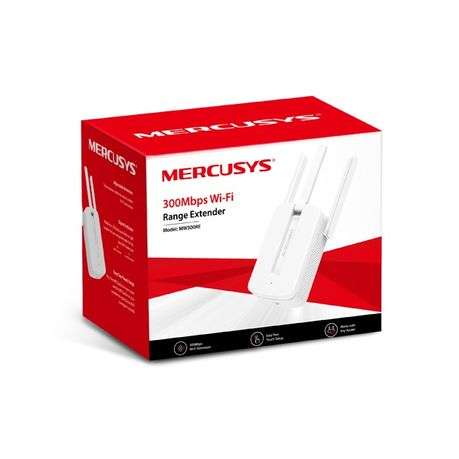 Mercusys 300mbps Wifi Range Extender 3xant