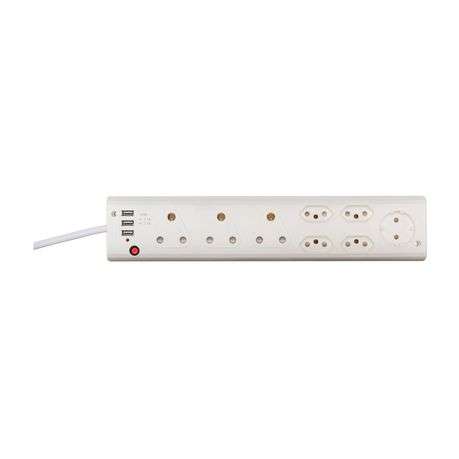 LinkQnet 8-Way Multiplug with USB