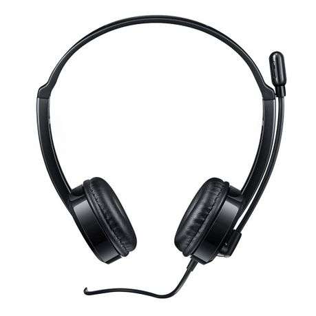 Rapoo H120 Wired USB Stereo Headset - Black