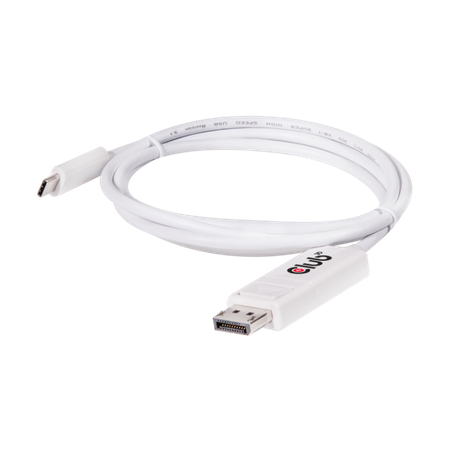 Club 3D Usb3.1 Type-C Cable To Dp 1.2 Uhd 4K60Hz 1.2M