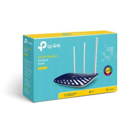 TP-Link Archer C20 AC750 Wireless Dual-Band Wi-Fi Router
