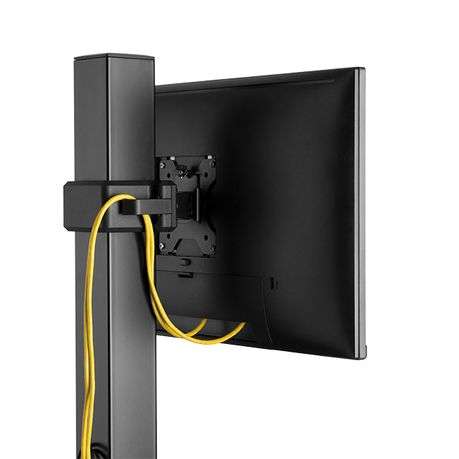 Bracket Sit-Stand Electric Desktop, Single Monitor