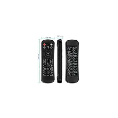 Zoweetek Wireless Keyboard, Air Mouse, IR Remote And Mic (ZW-630-MX6)