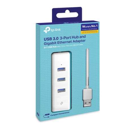 TP-LINK USB 3.0 To Gbe Ethernet Network Adapter (UE330)