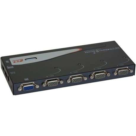 Rextron 4-Port USB KVM  Switch With Cables