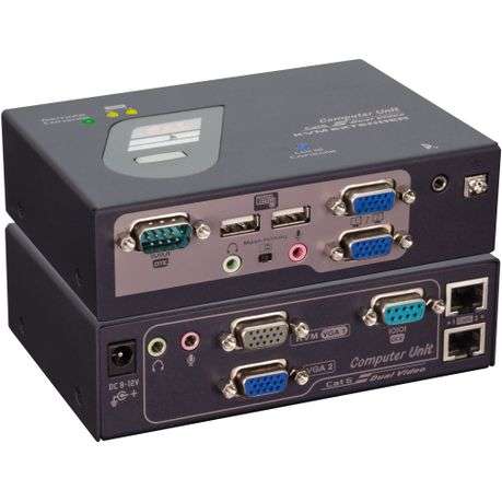 Rextron KVM Extender Dual View