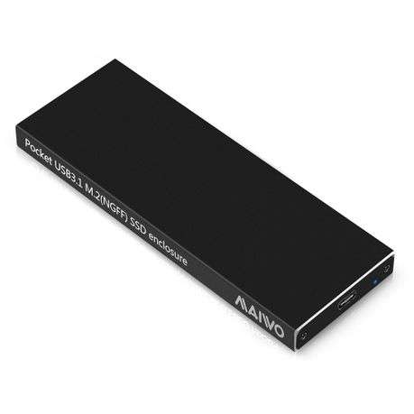 Maiwo Type-C USB 3.1 M.2 NGFF Enclosure (K16NC)
