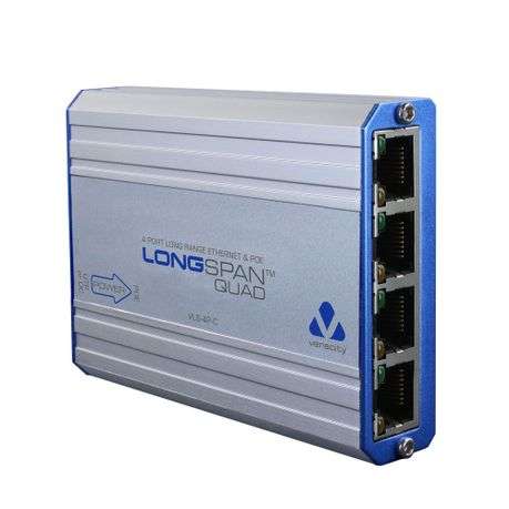 Longspan Quad Port PoE Camera Unit