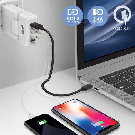 Unitek Power Expansion Apple Type-C Adapter - White (P1002A)