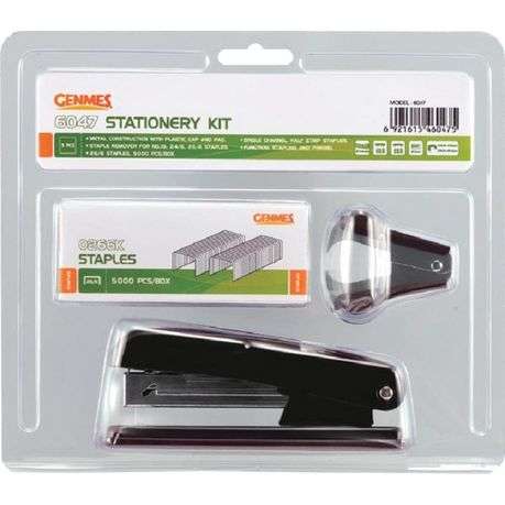 Genmes Half Strip Stapler Set (6047)