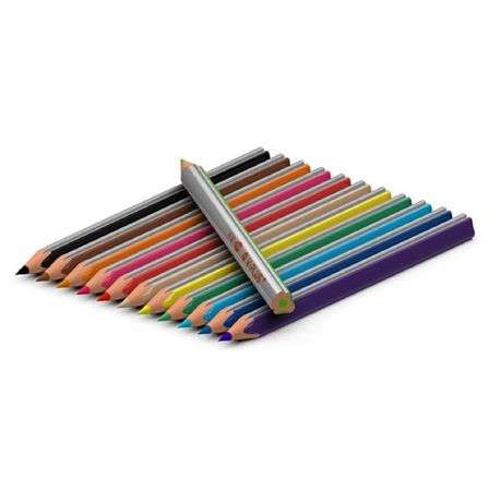 Y-Plus We Fish Jumbo Colouring Pencils Tri-Grip 12`s
