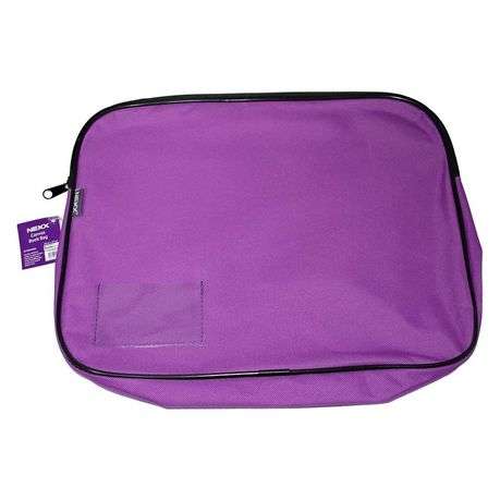 NEXX Canvas Gusset Book Bag (Purple)