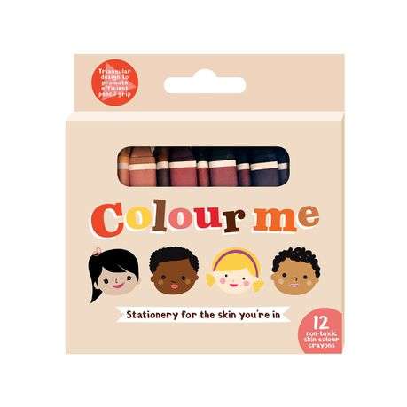 Colour Me Skin Tone Crayons - 3 Pack