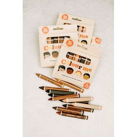 Colour Me Skin Tone Crayons - 3 Pack