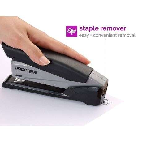 PaperPro - inPOWER 22 Desktop Stapler, Gray/Black