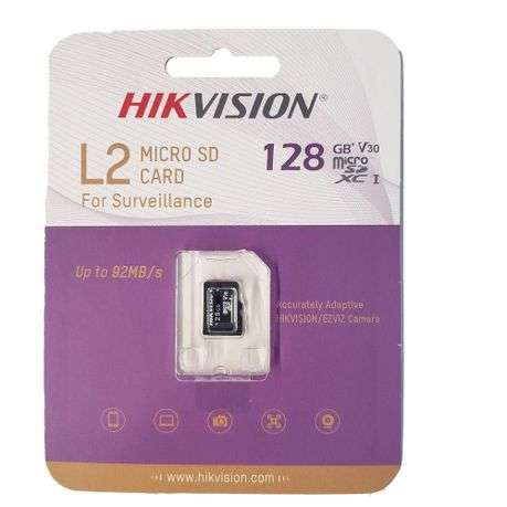Hikvision MicroSD L2 Series 128GB Memory Card