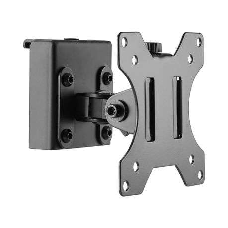 Slatwall Bracket Pivot Monitor Arm - Black